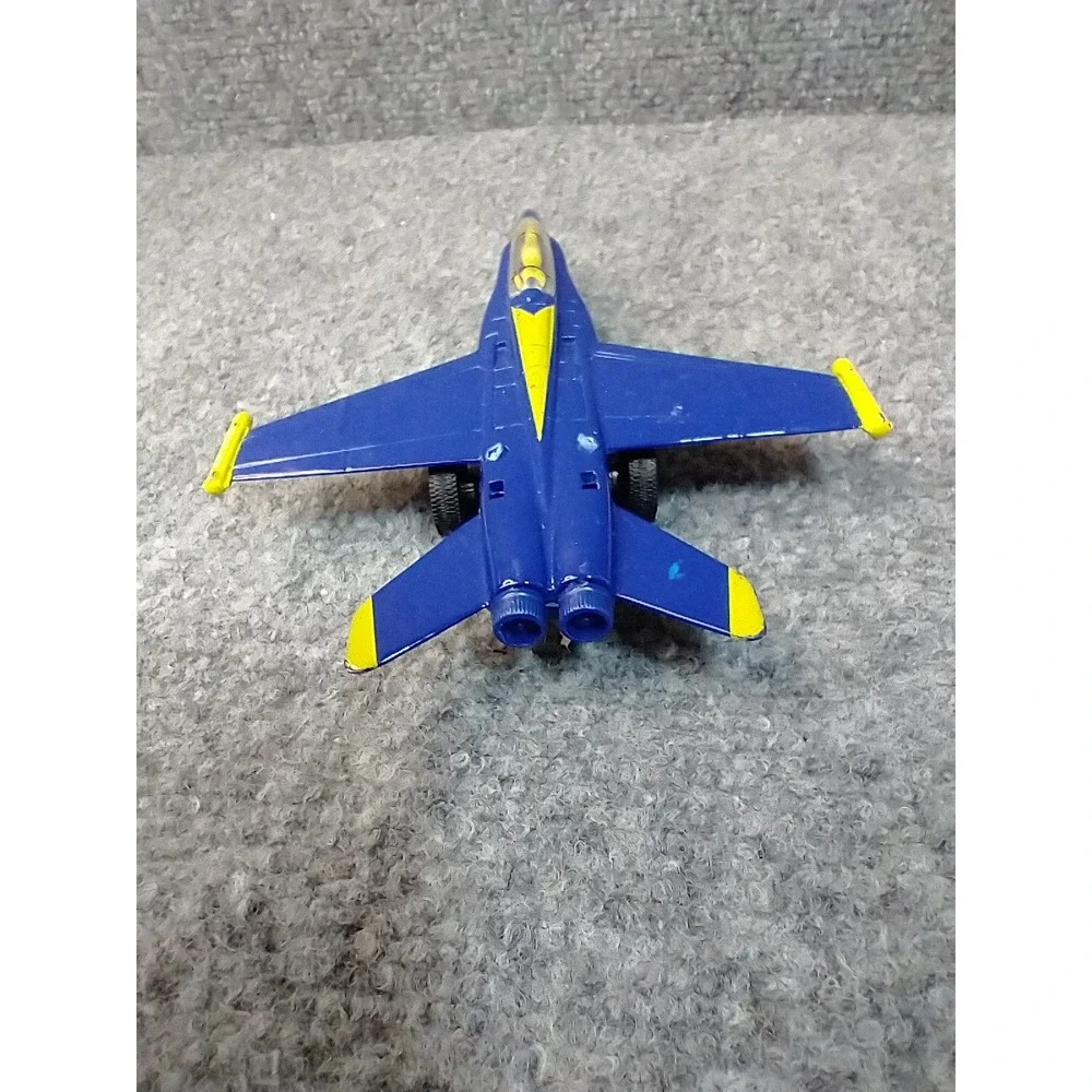 Blue Angels US Navy‎ F/A-18 Hornet Diecast Toy Airplane PMT Holdings Pull Back